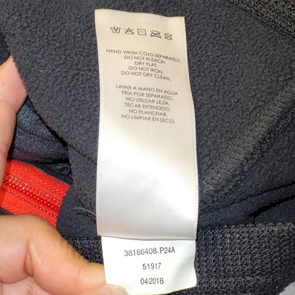 SPYDER Youth Bandit Full Zip Fleece Jacket Size XL 18 - Picture 9 of 14